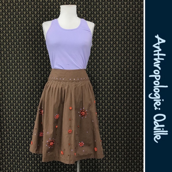 Anthropologie Dresses & Skirts - 2005 Anthro “Kaleidoscope Skirt” by Odille